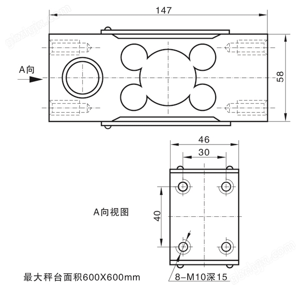 NTJH-2A平行梁式稱重傳感器