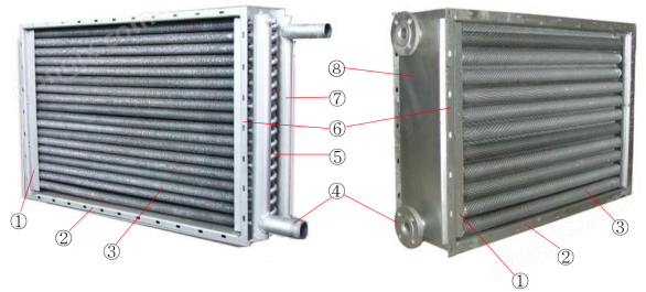 空氣換熱器廠家定制空氣加熱器